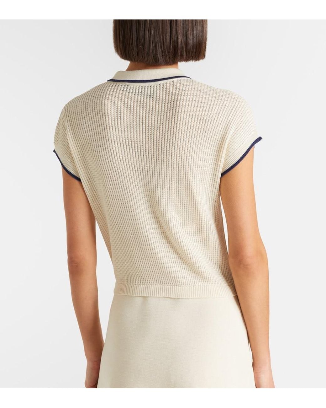 Valentino Garavani Natural Chez Cotton-Blend Minidress