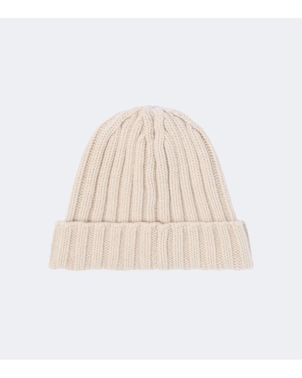 God's True Cashmere Natural Ribbed-Knit Cashmere Beanie With Moonstone for men