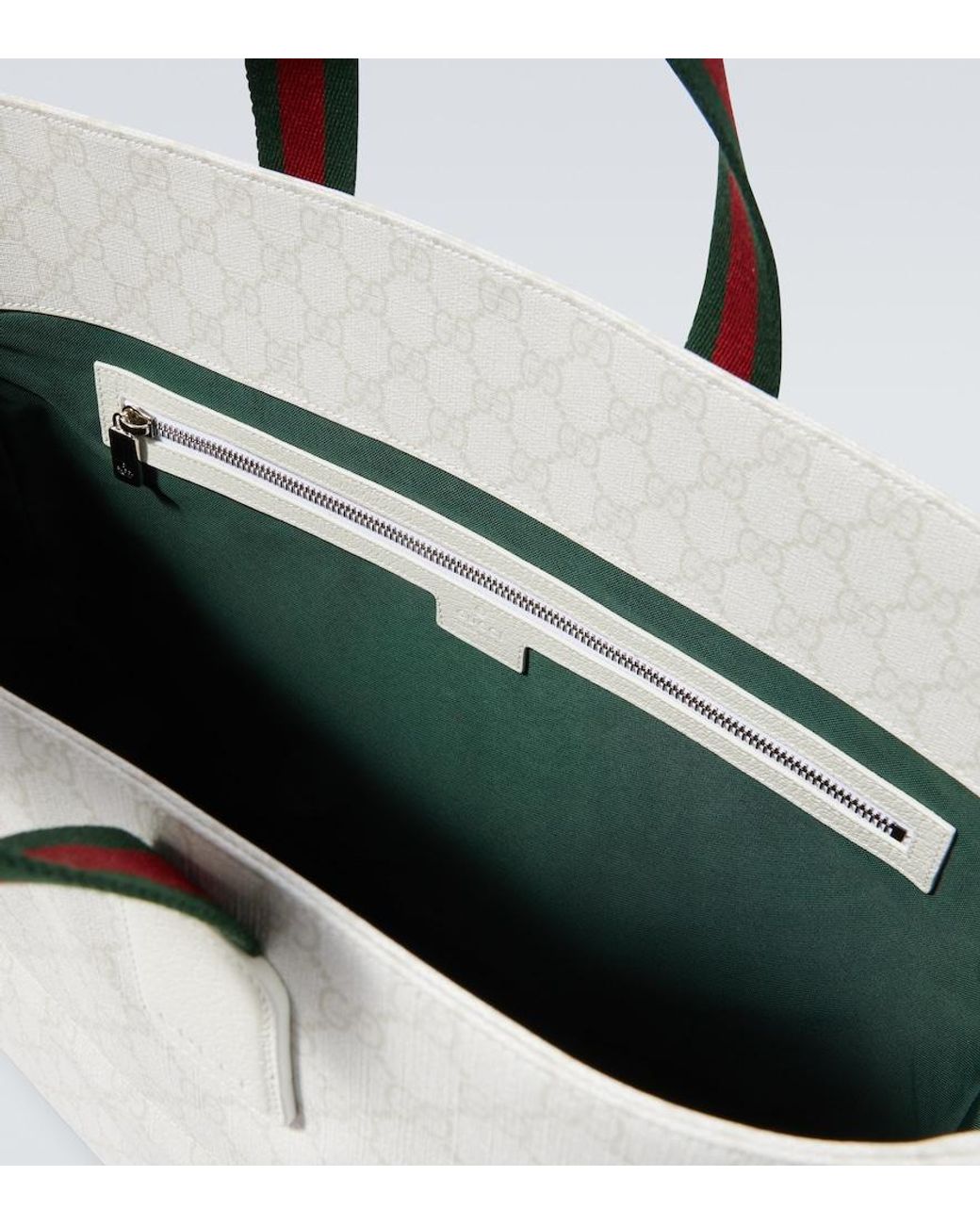 Gucci Tote Bag Gg Large Aus Canvas in White für Herren