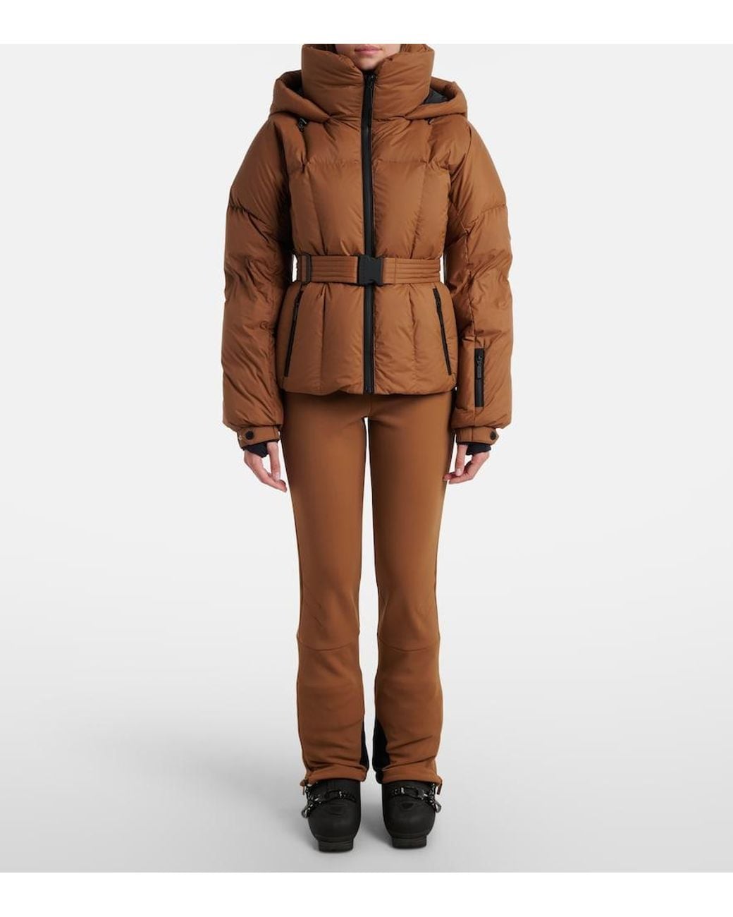 CORDOVA Brown Monterosa Down Ski Jacket