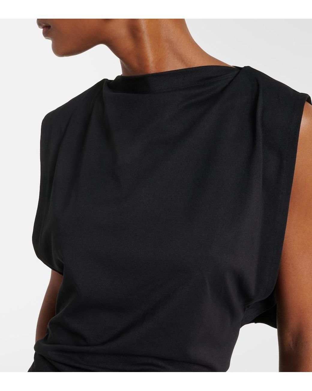 Top Marcel Moisson di Jacquemus in Black
