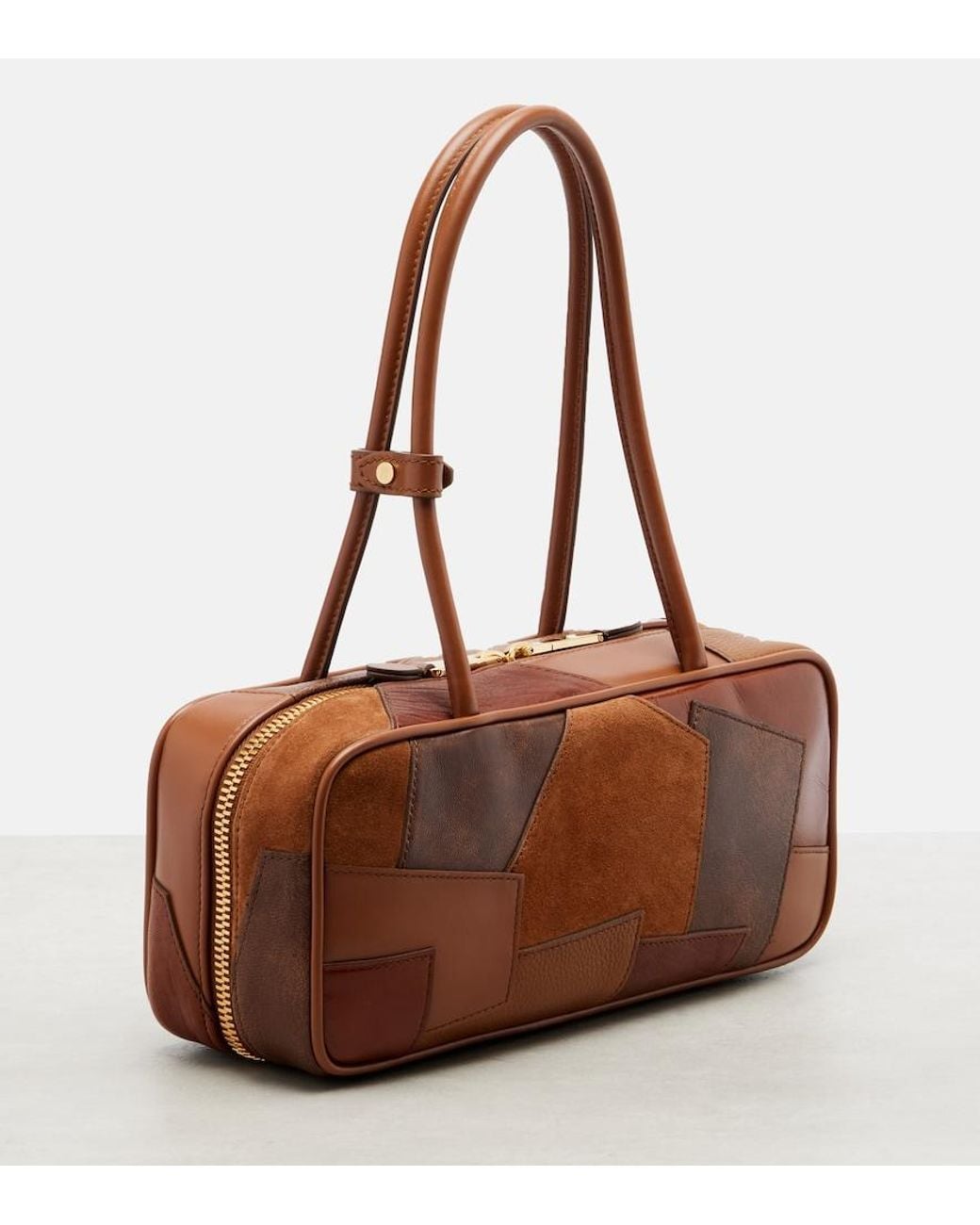 Miu Miu Brown Beau Small Leather Top-Handle Bag