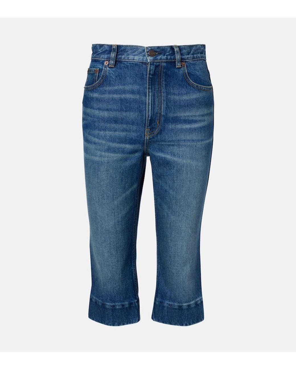 Chloé Blue Capri Jeans