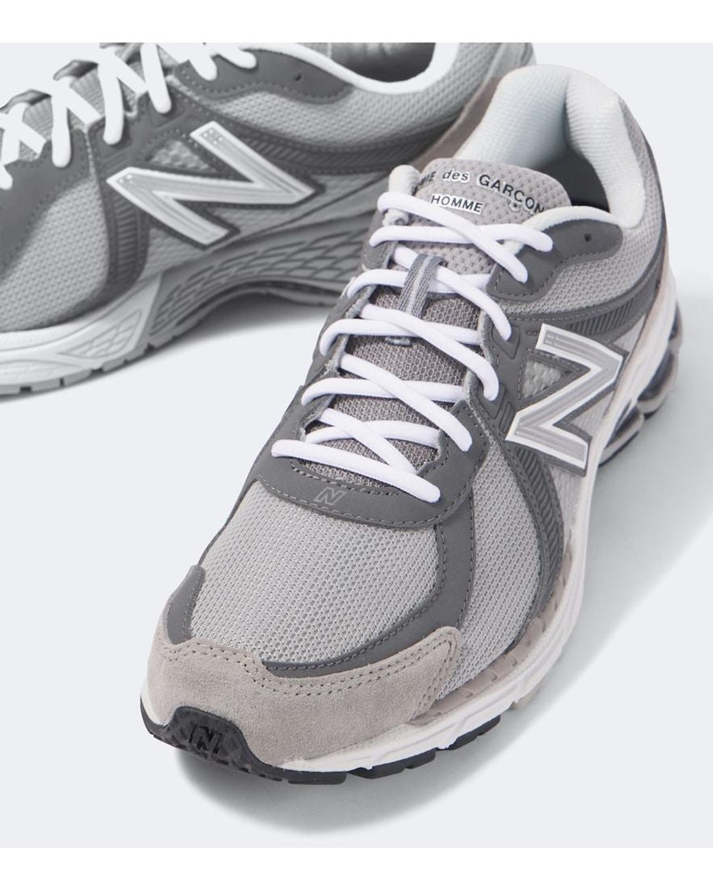 Comme des Garçons White X New Balance Mr860 Sneakers for men