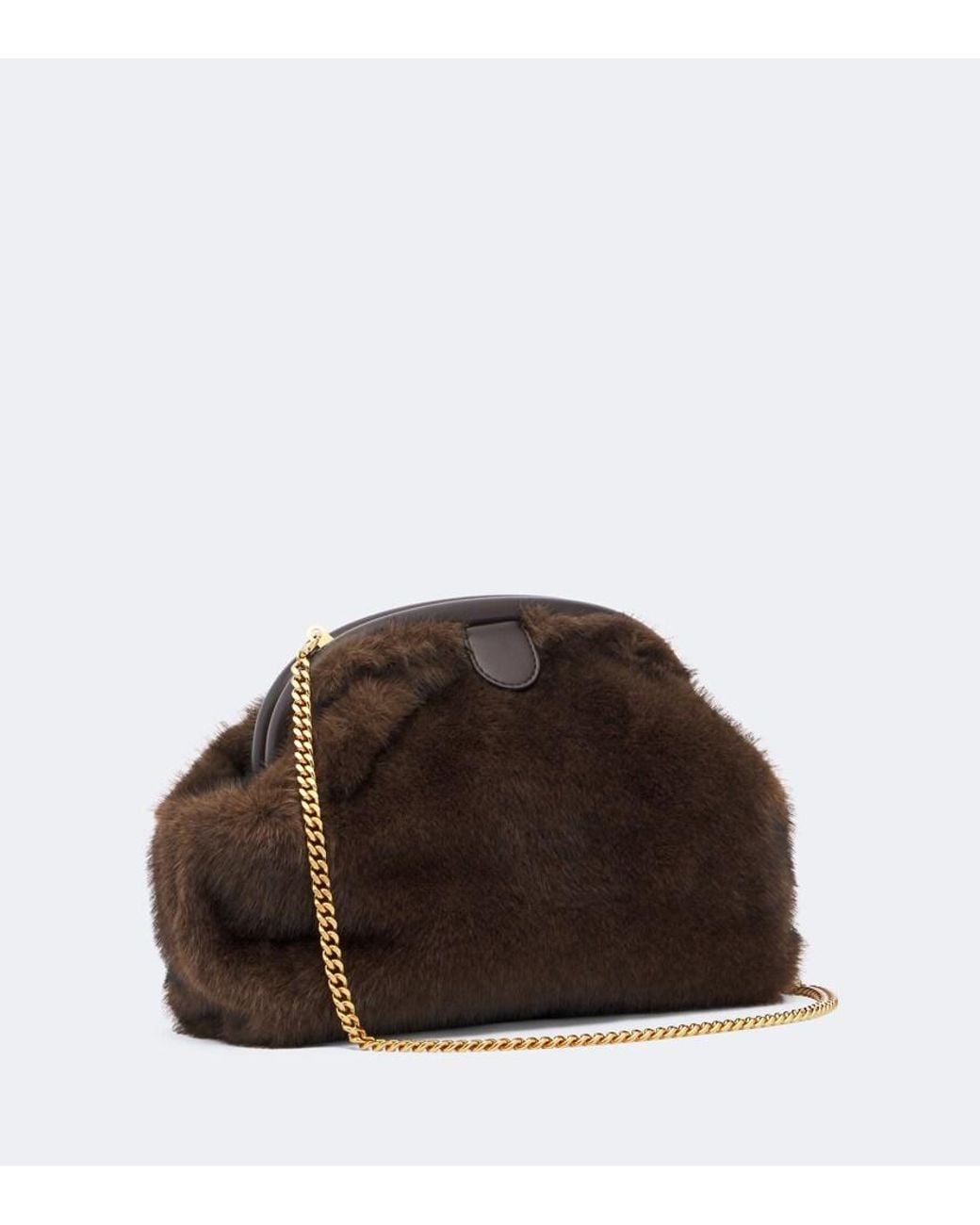 Stella McCartney Brown Falabella Clutch