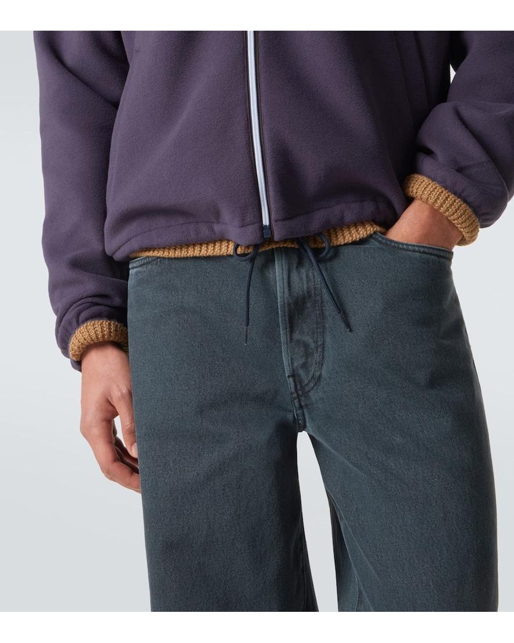 Prada Purple Hooded Jacket for men