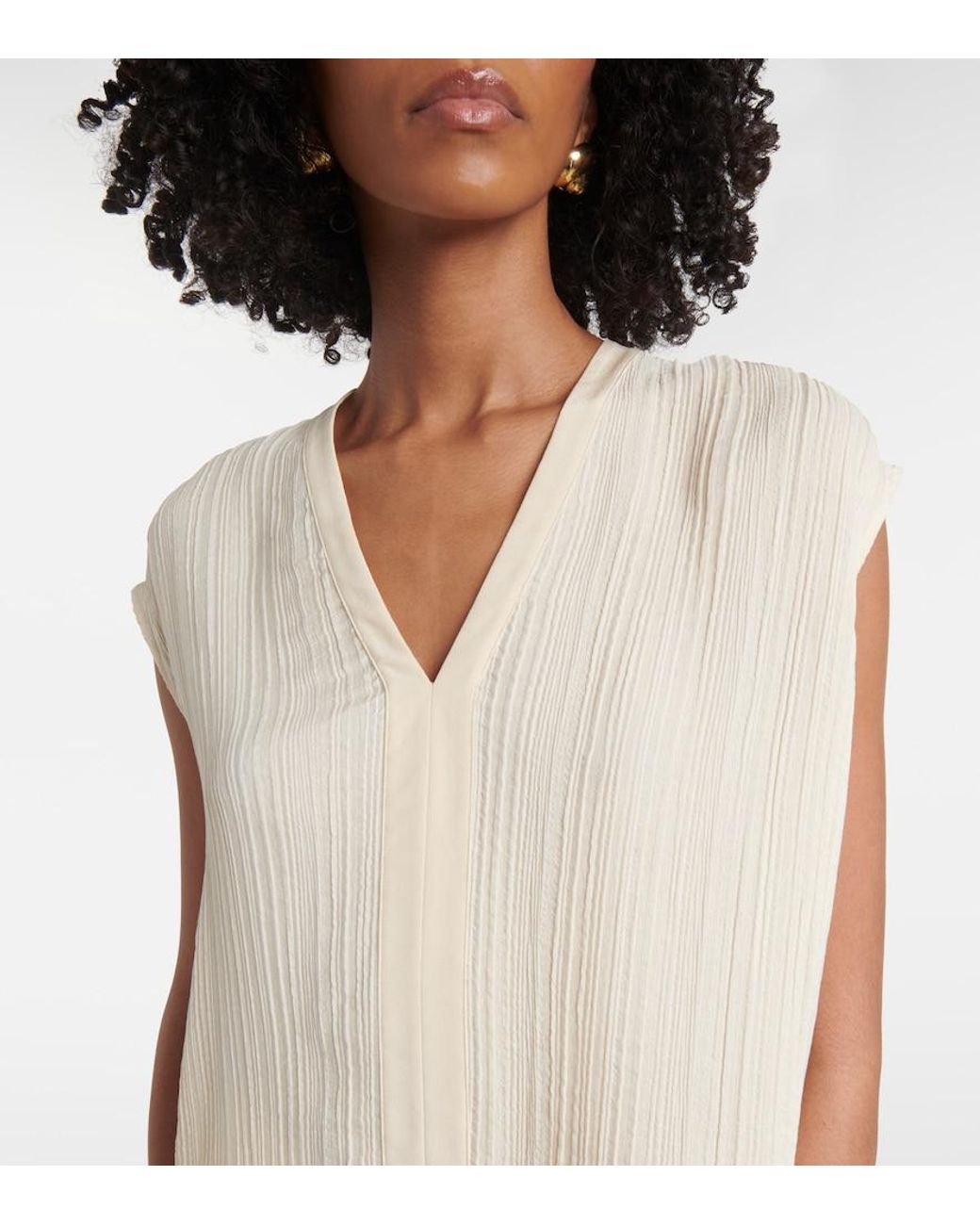 Top Lucien Joseph en coloris White