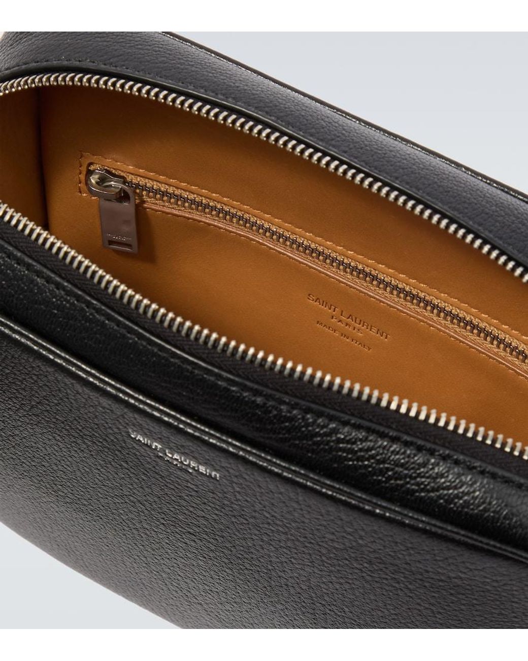 Saint Laurent White Spl Small Leather Shoulder Bag for men