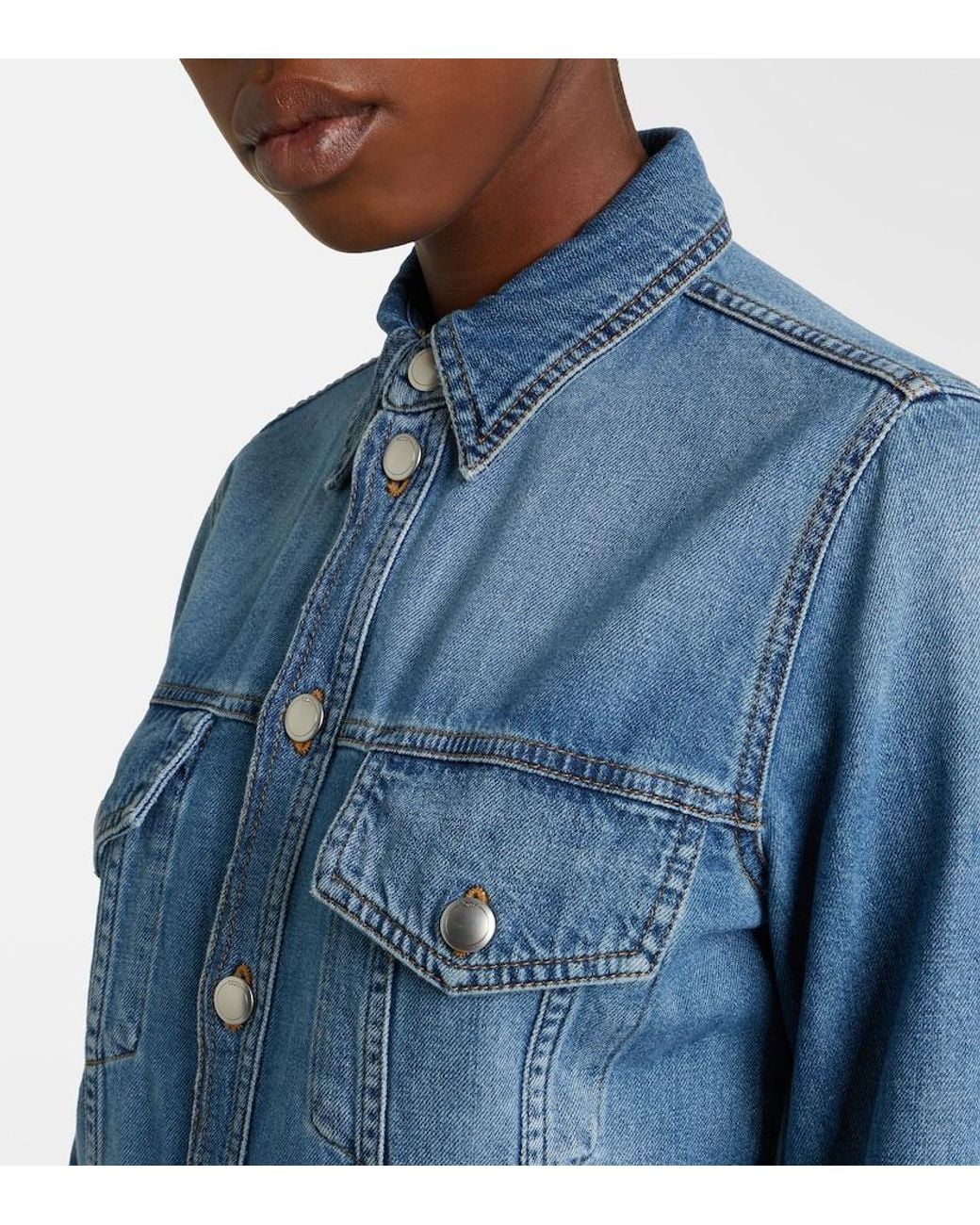 Tod's Blue Denim Shirt