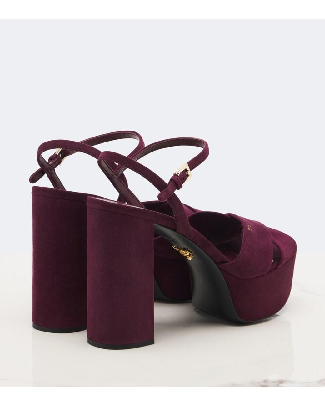 Sandali di Prada in Purple