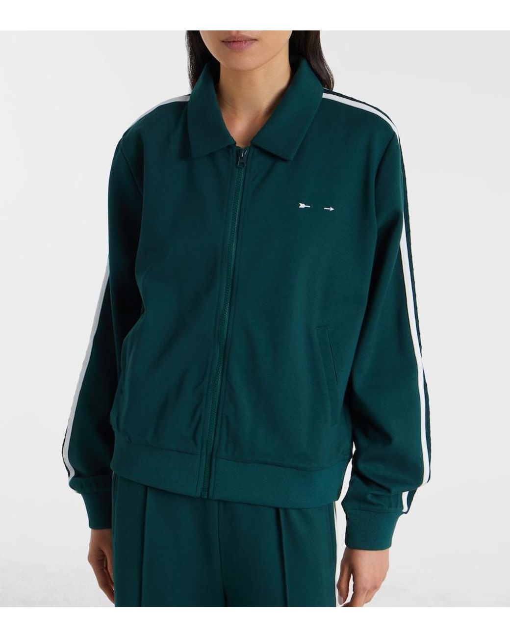 The Upside Green Cobra Pari Track Jacket
