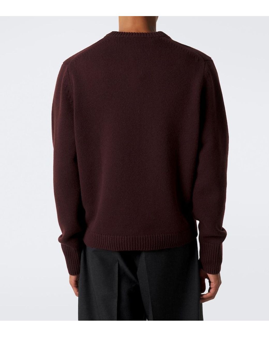 Studio Nicholson Brown Miska Wool Sweater for men