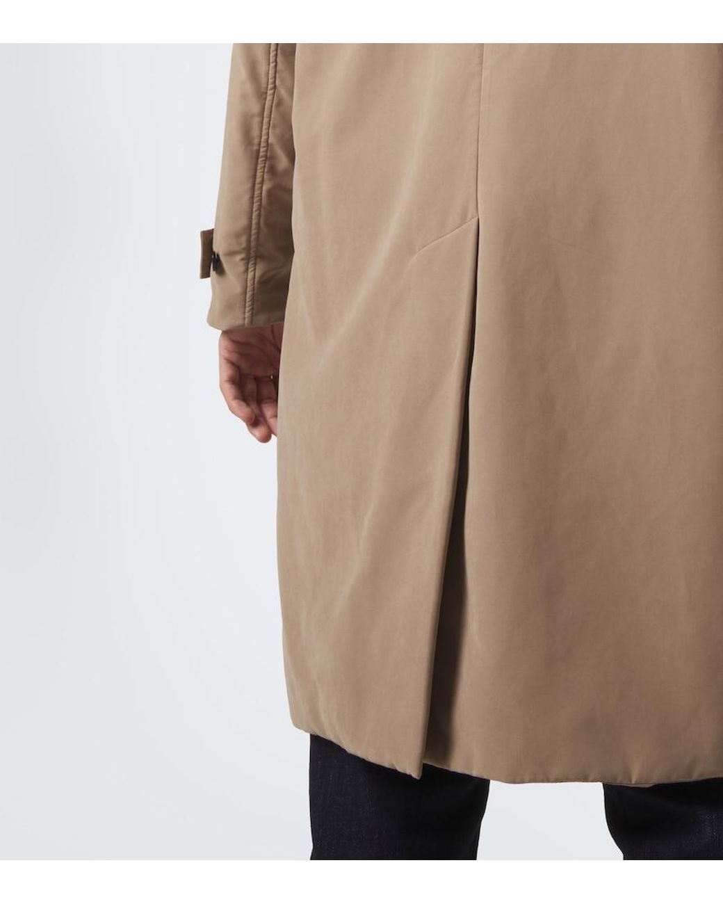 Kiton Trenchcoat in Natural für Herren
