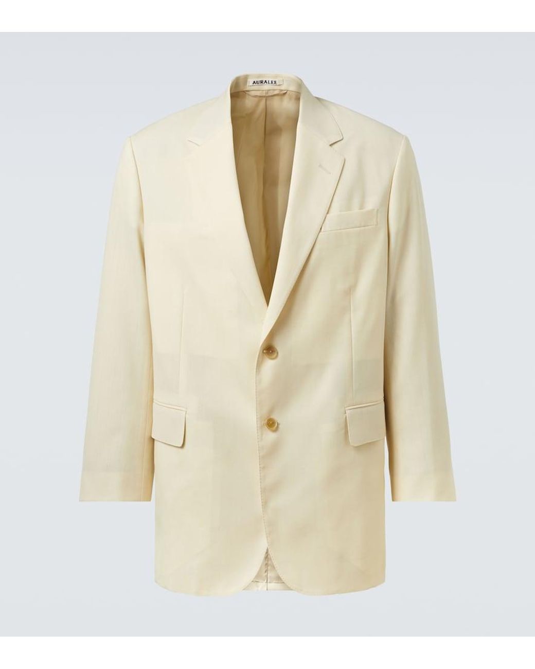 Blazer di Auralee in Natural da Uomo