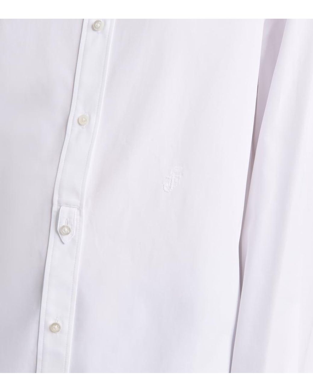 Jil Sander White Wednesday Cotton Poplin Shirt