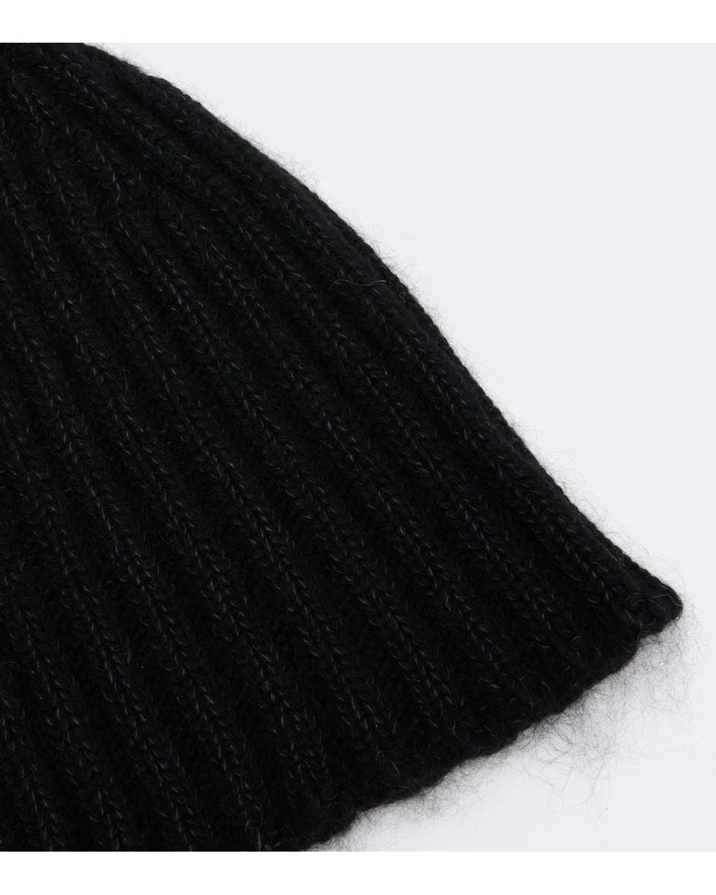 Khaite Black Lake Cashmere, Mohair, And Silk Beanie