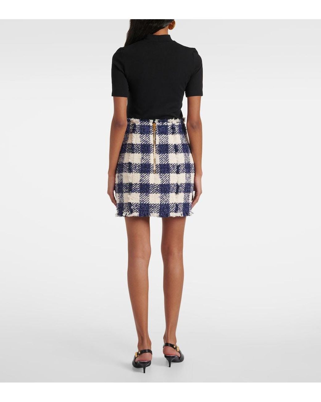 Balmain Blue Skirts