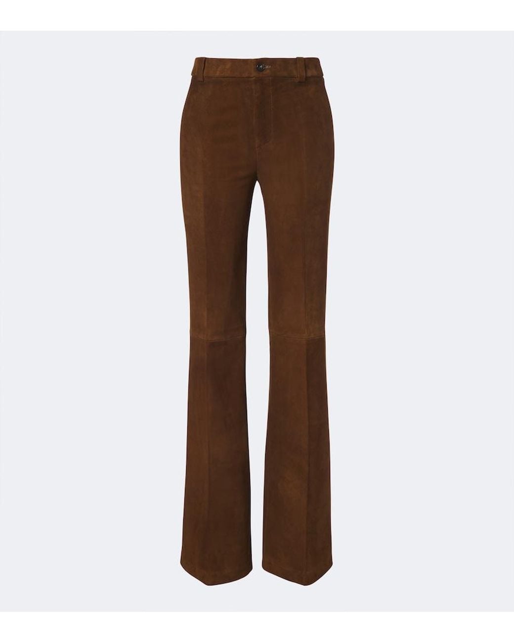 Stouls Brown Lizzy Suede Bootcut Pants