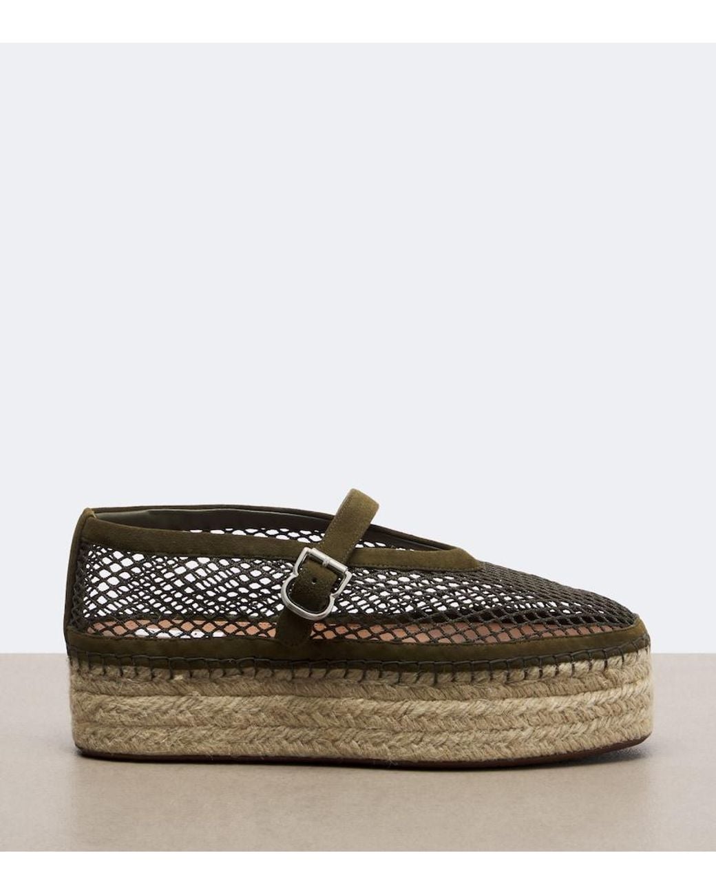Espadrillas Con Suede di Alaïa in Brown