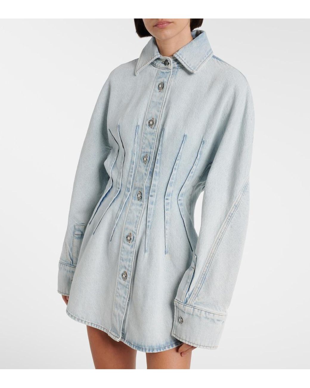 Givenchy Blue Denim Minidress