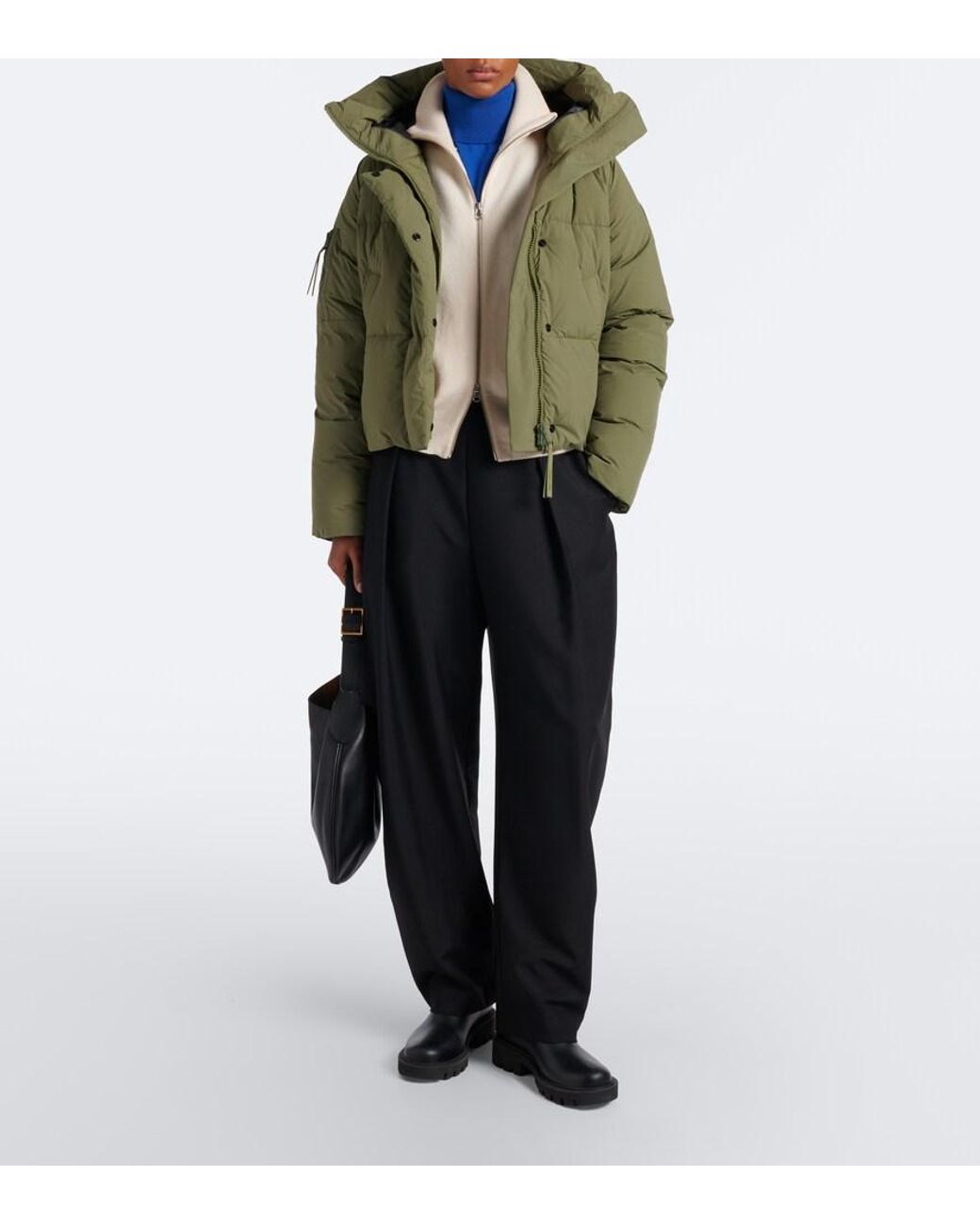 Canada Goose Green Chilliwack Hooded Down Jacket