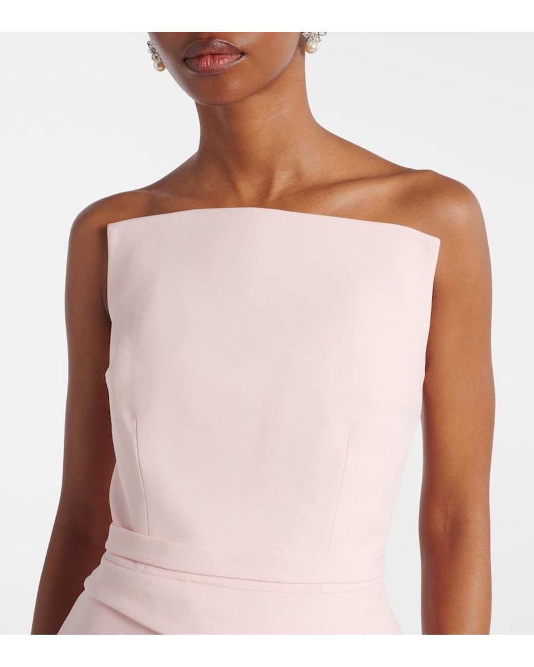 Abito Midi di Safiyaa in Pink