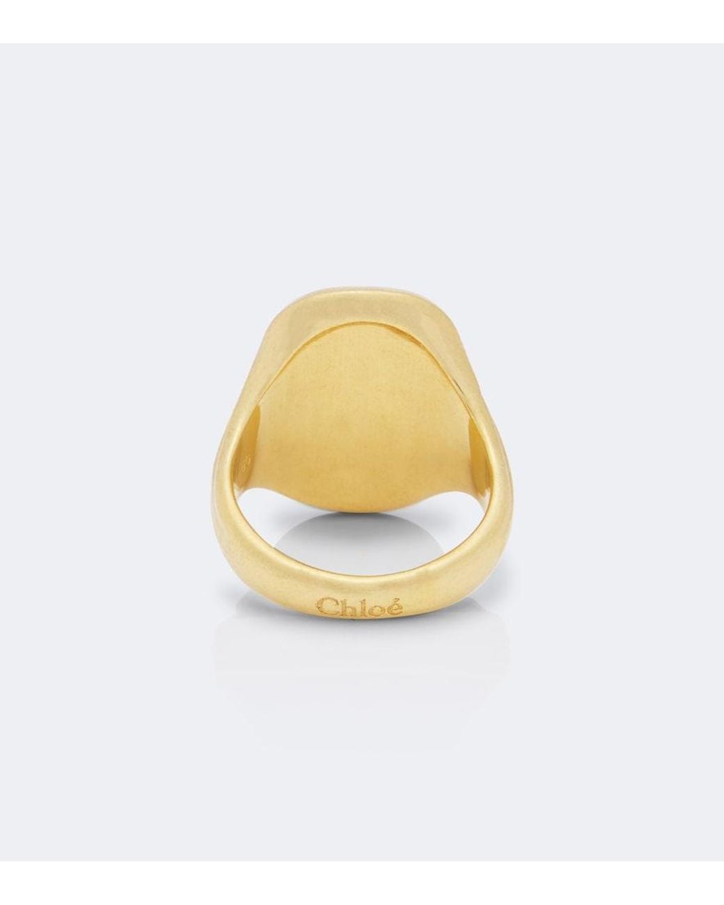 Chloé Blue Oversized Enamel Ring
