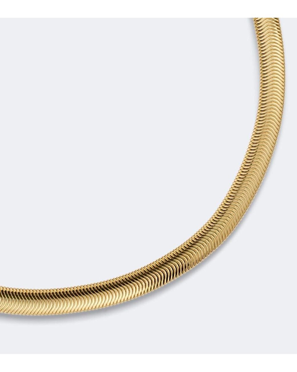 Nikos Koulis Metallic Feelings 18Kt And Necklace With Diamonds