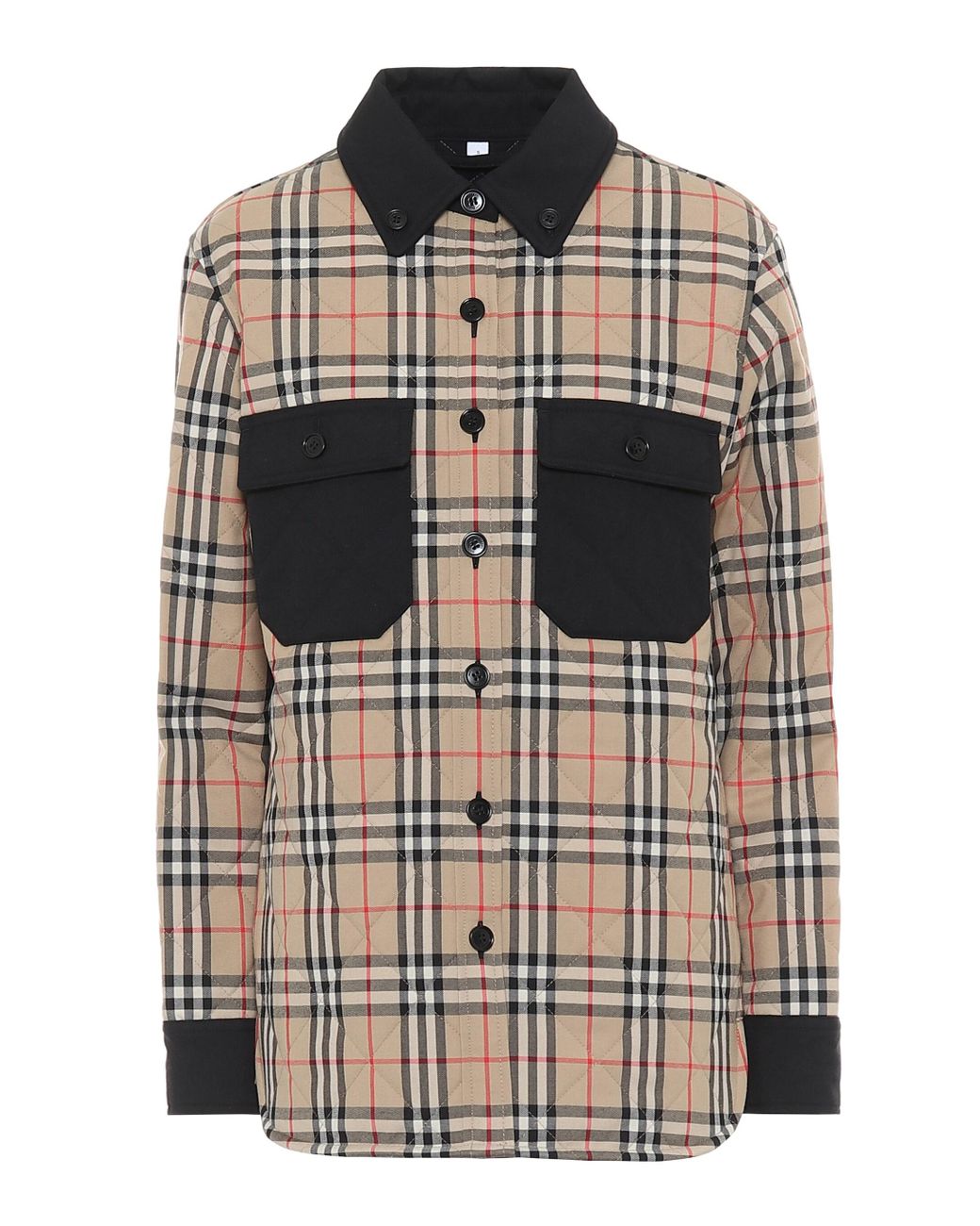 burberry patchwork shirt