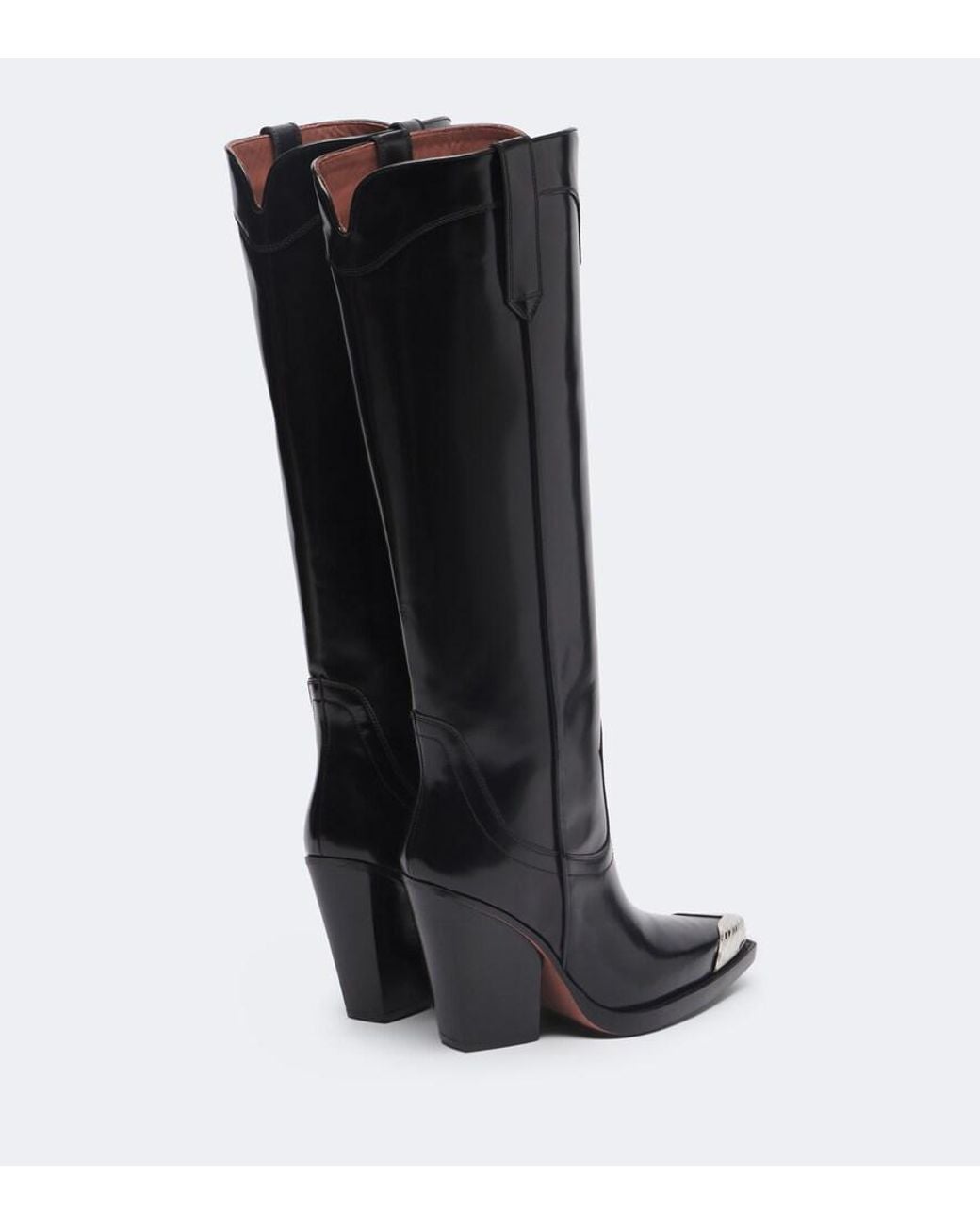 Paris Texas Black El Dorado Embellished Leather Cowboy Boots
