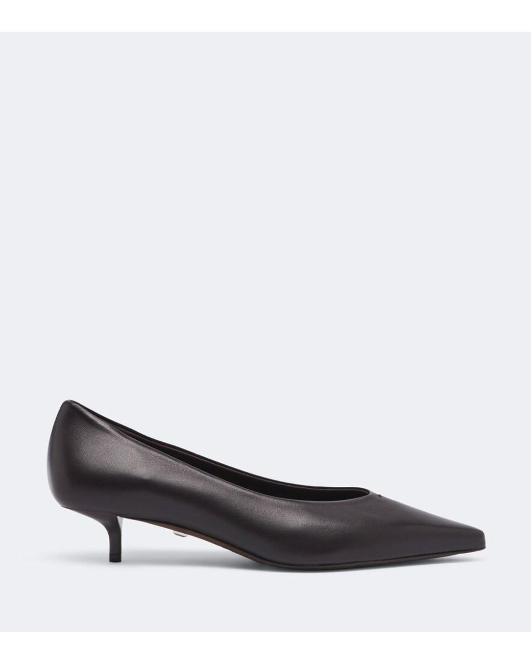 Max Mara Black Leather Pumps