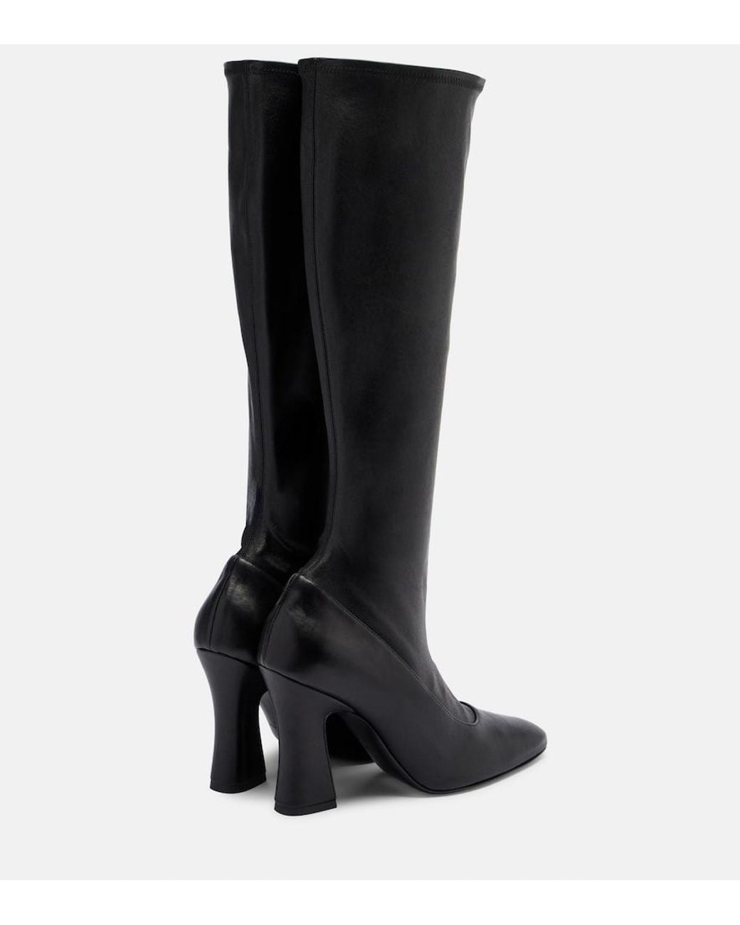 Magda Butrym Black Leather Knee-High Boots