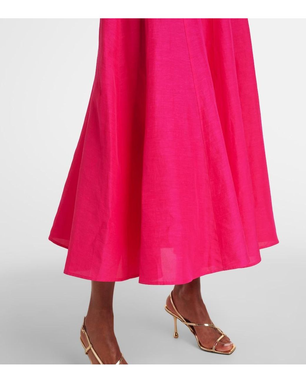 Tory Burch Pink Short Sleeve Dress