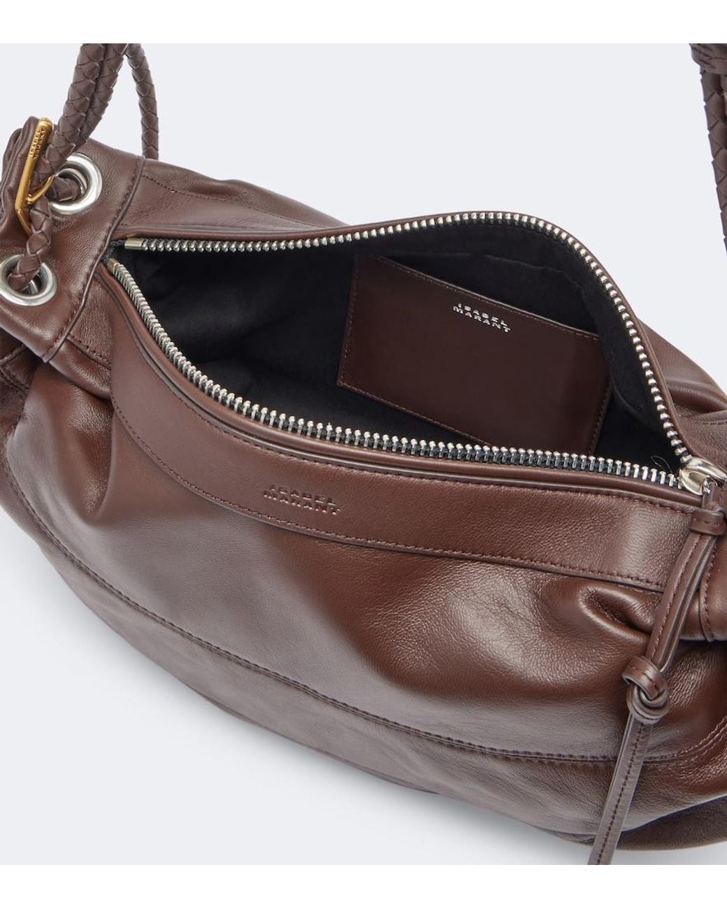 Isabel Marant Brown Maia Medium Leather Shoulder Bag