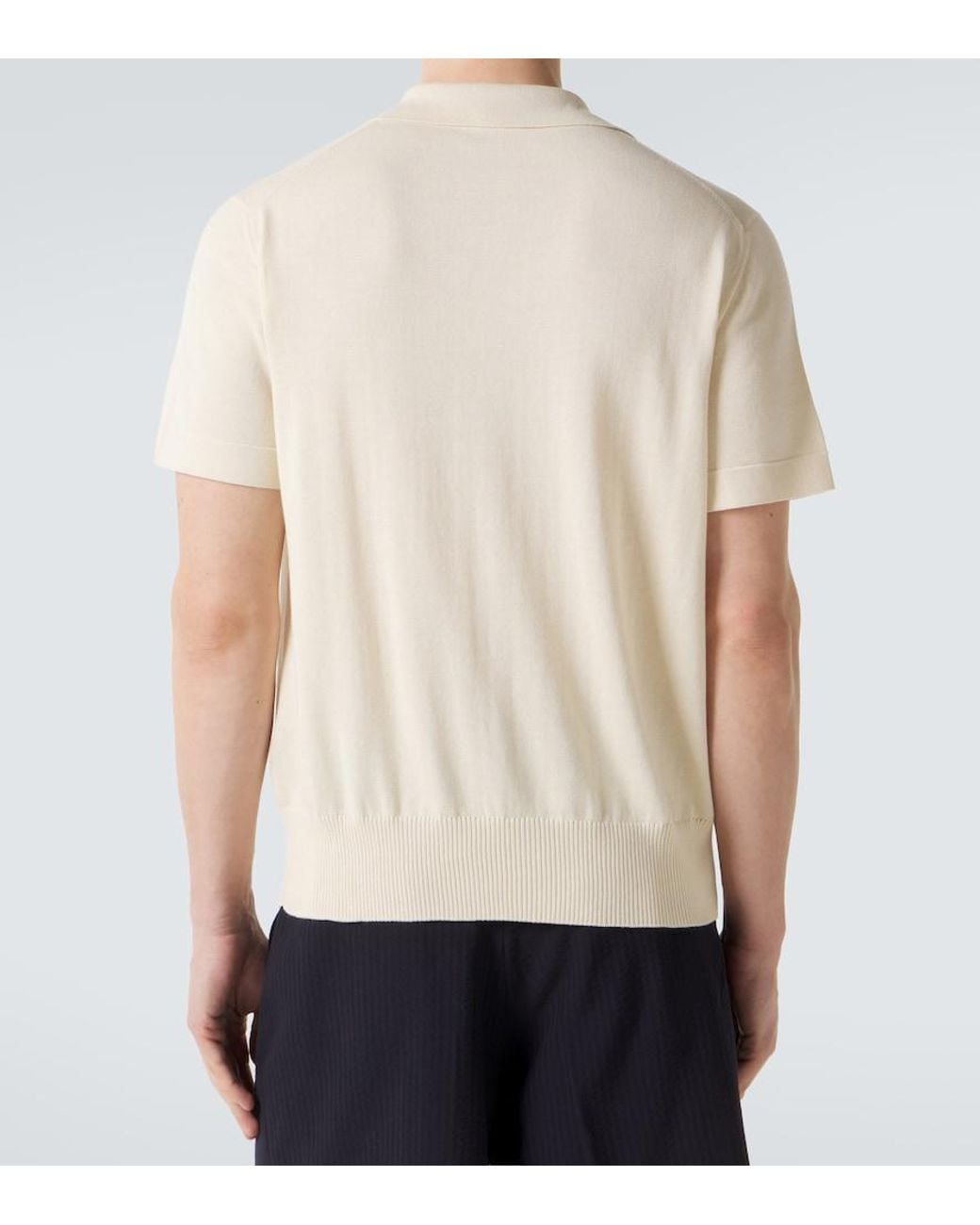 STÒFFA Natural Cotton Polo Shirt for men