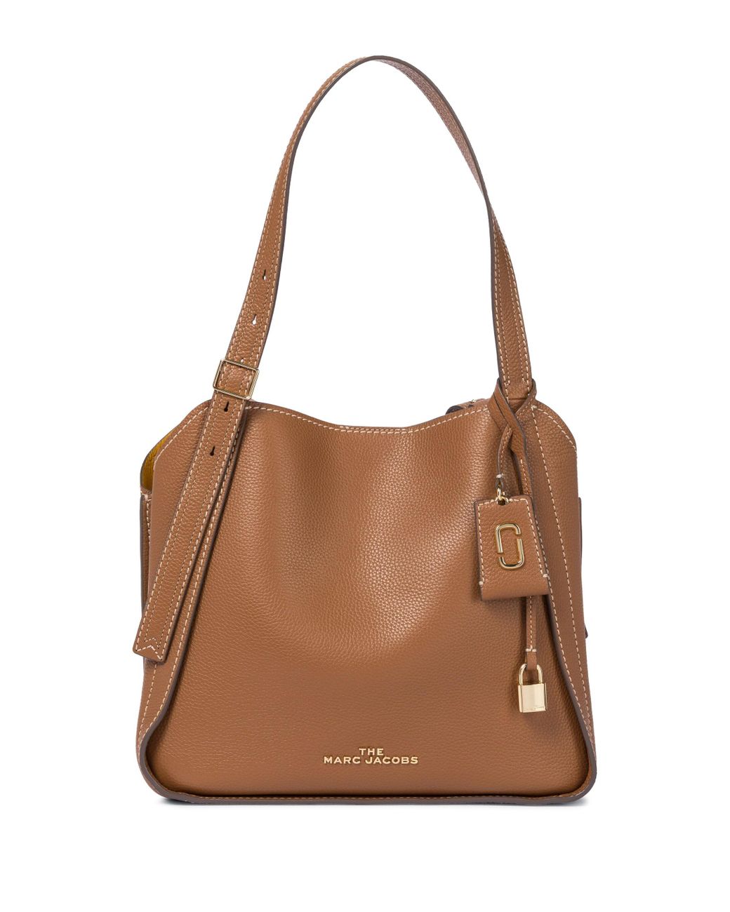Marc Jacobs The Director Leather Shoulder Bag in Brown - Lyst