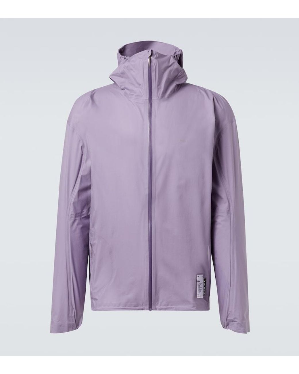 Satisfy Purple Pertex 3L Fly Raincoat for men