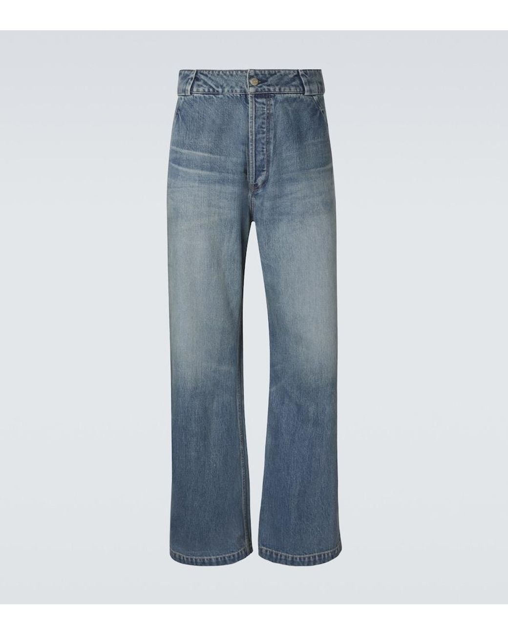 Fear Of God Blue Utility Straight Jeans for men