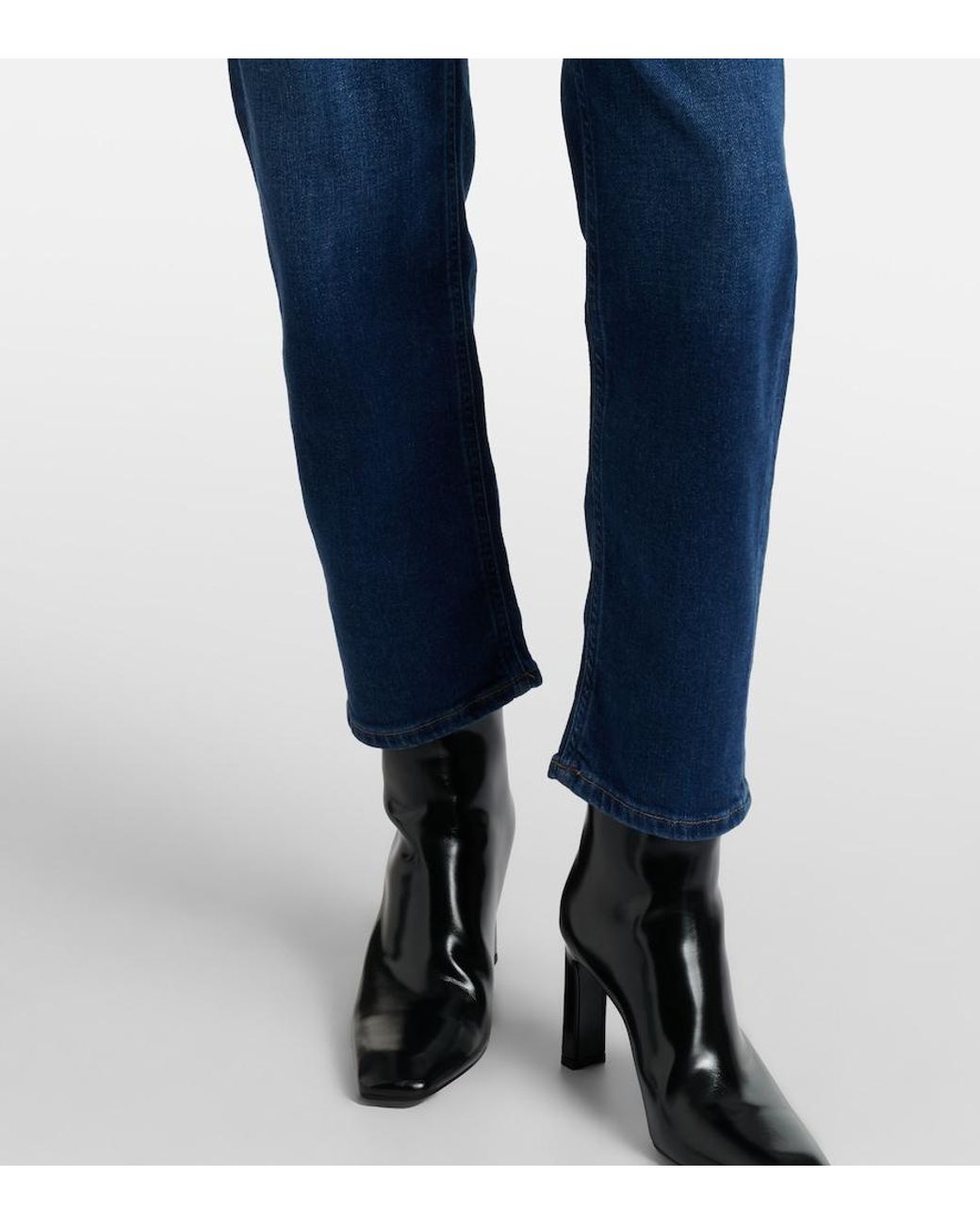 Citizens of Humanity Blue Delfina Straight Jeans