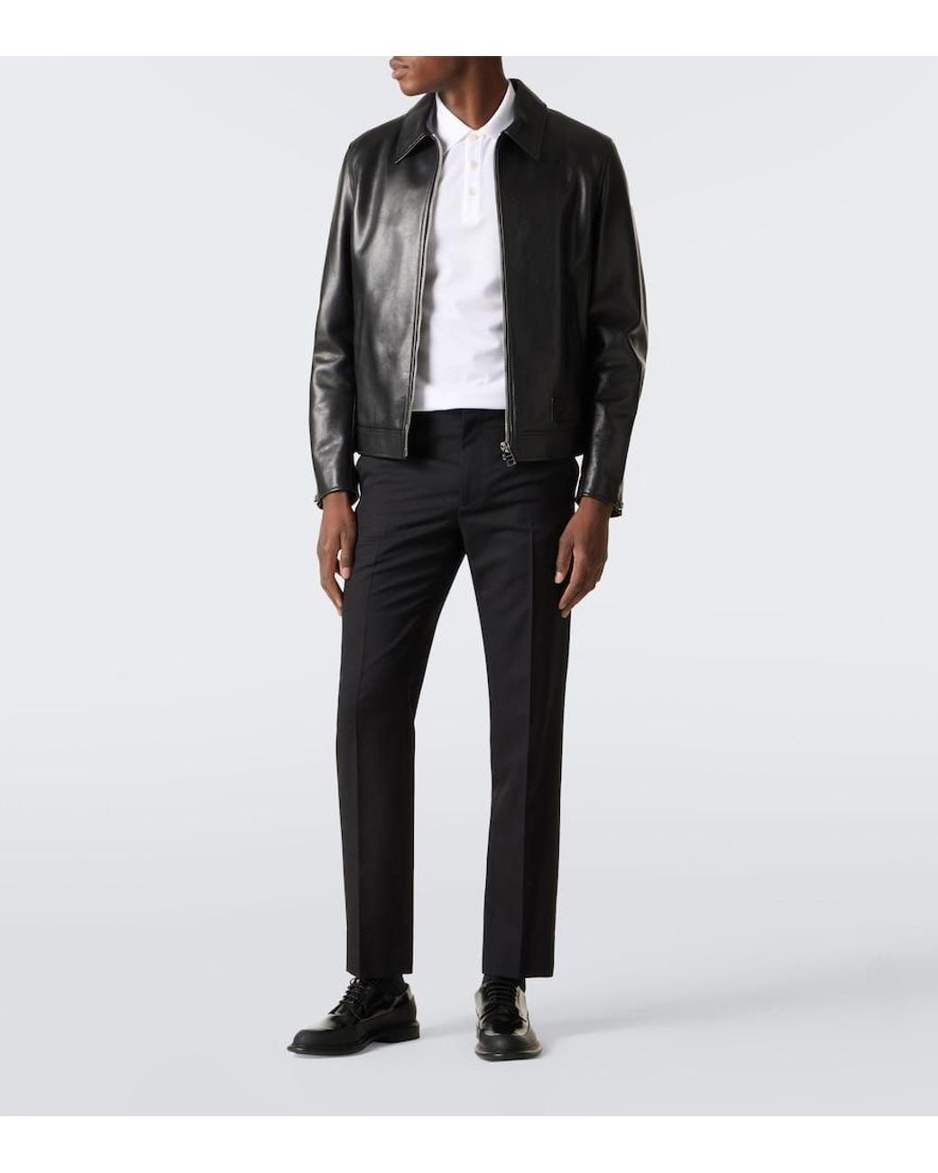 Givenchy Schnuerschuhe Aus Leder in Black für Herren