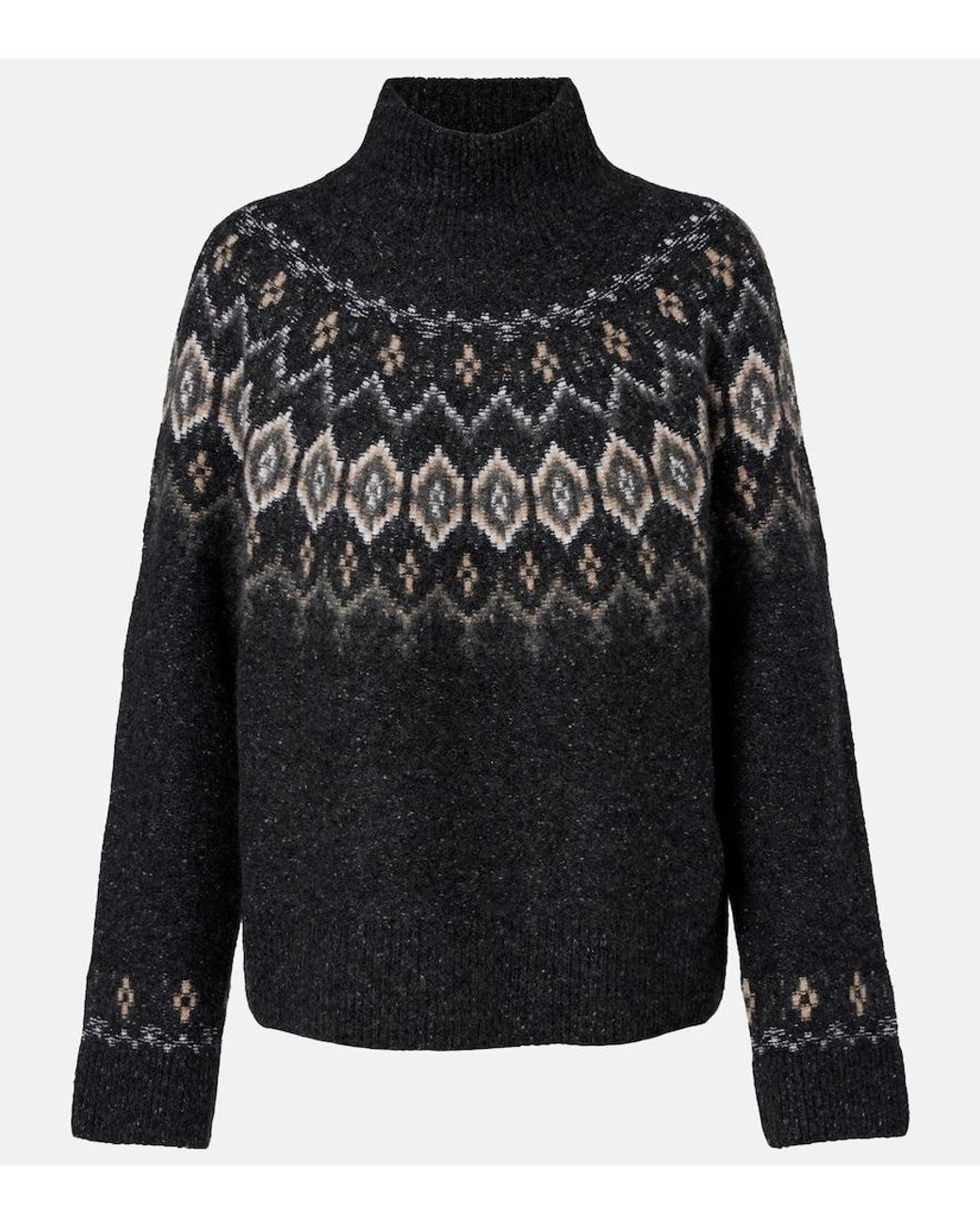 Vince Black Cashmere Turtleneck Sweater