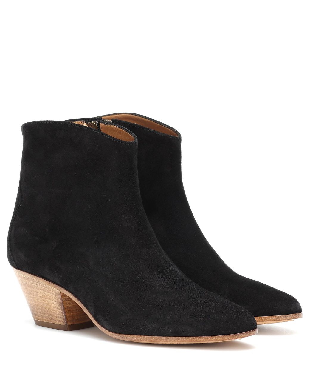 isabel marant dacken suede ankle boots