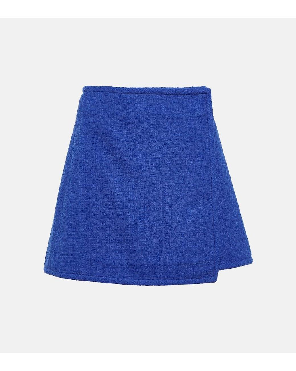 Proenza Schouler Blue Label Cotton Wrap Skirt