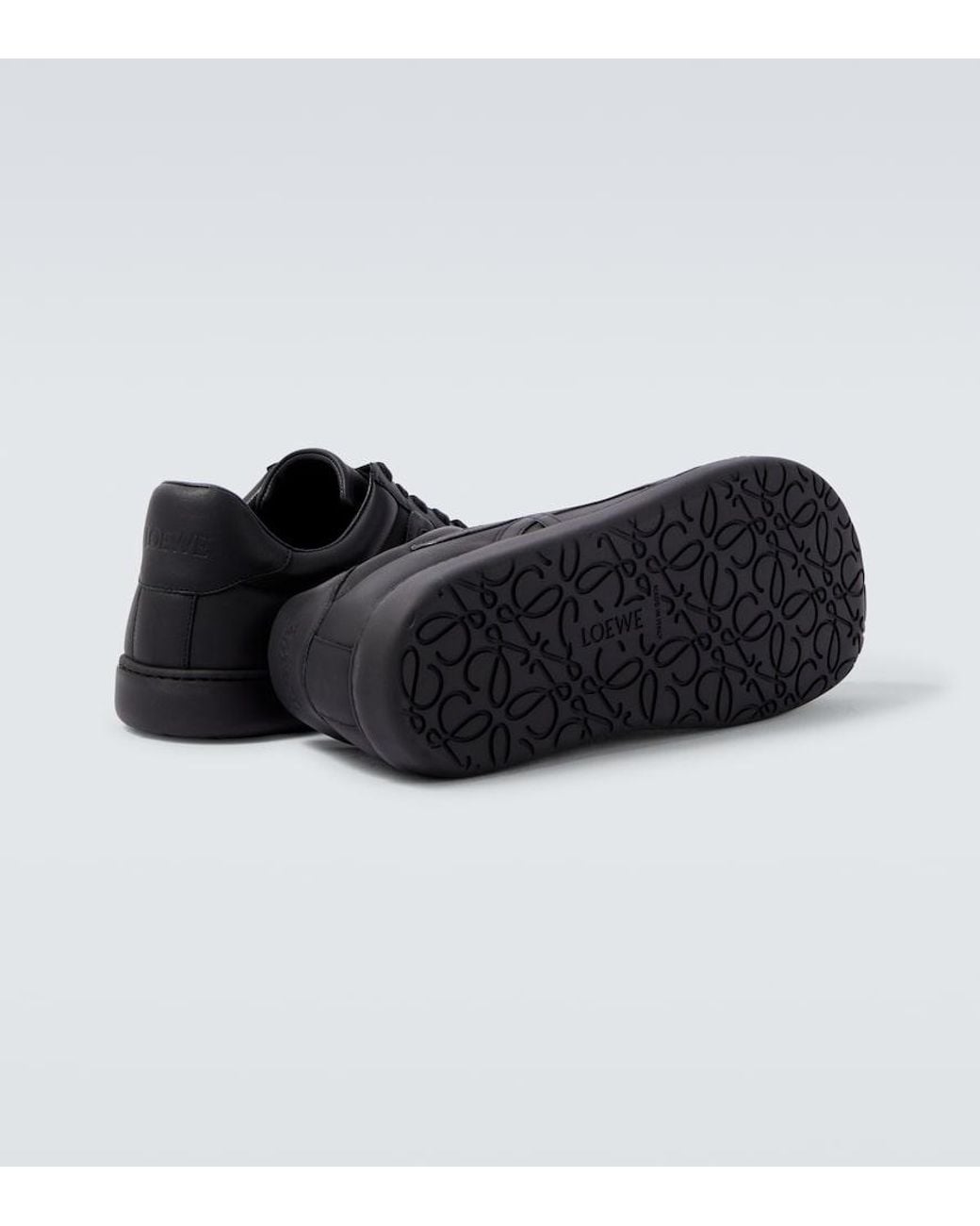 Loewe Black Jambo Leather Sneakers for men