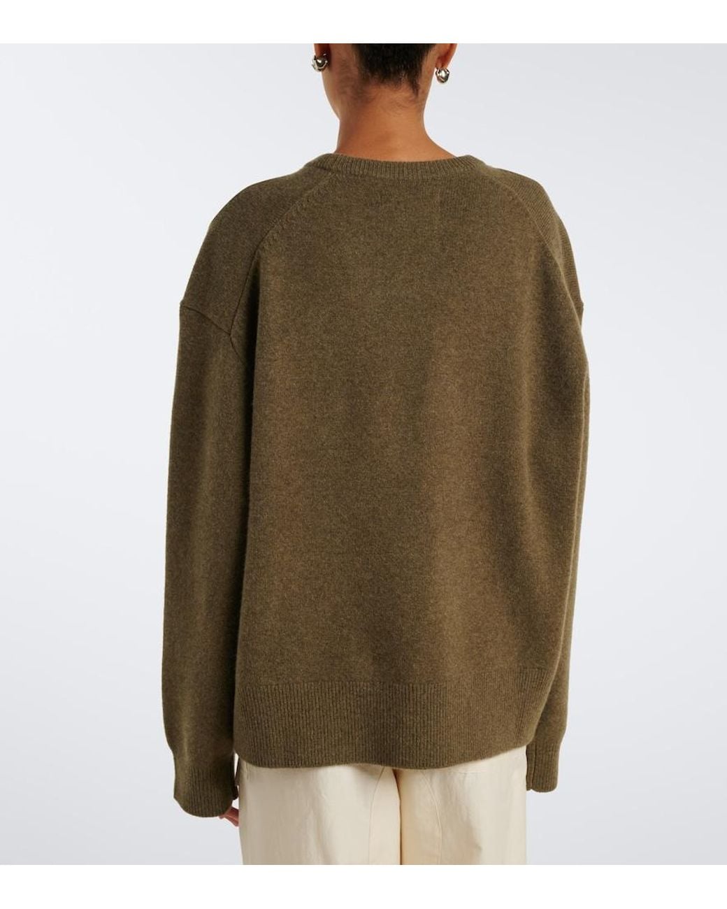 Extreme Cashmere Brown N°457 Jack Cashmere-Blend Sweater