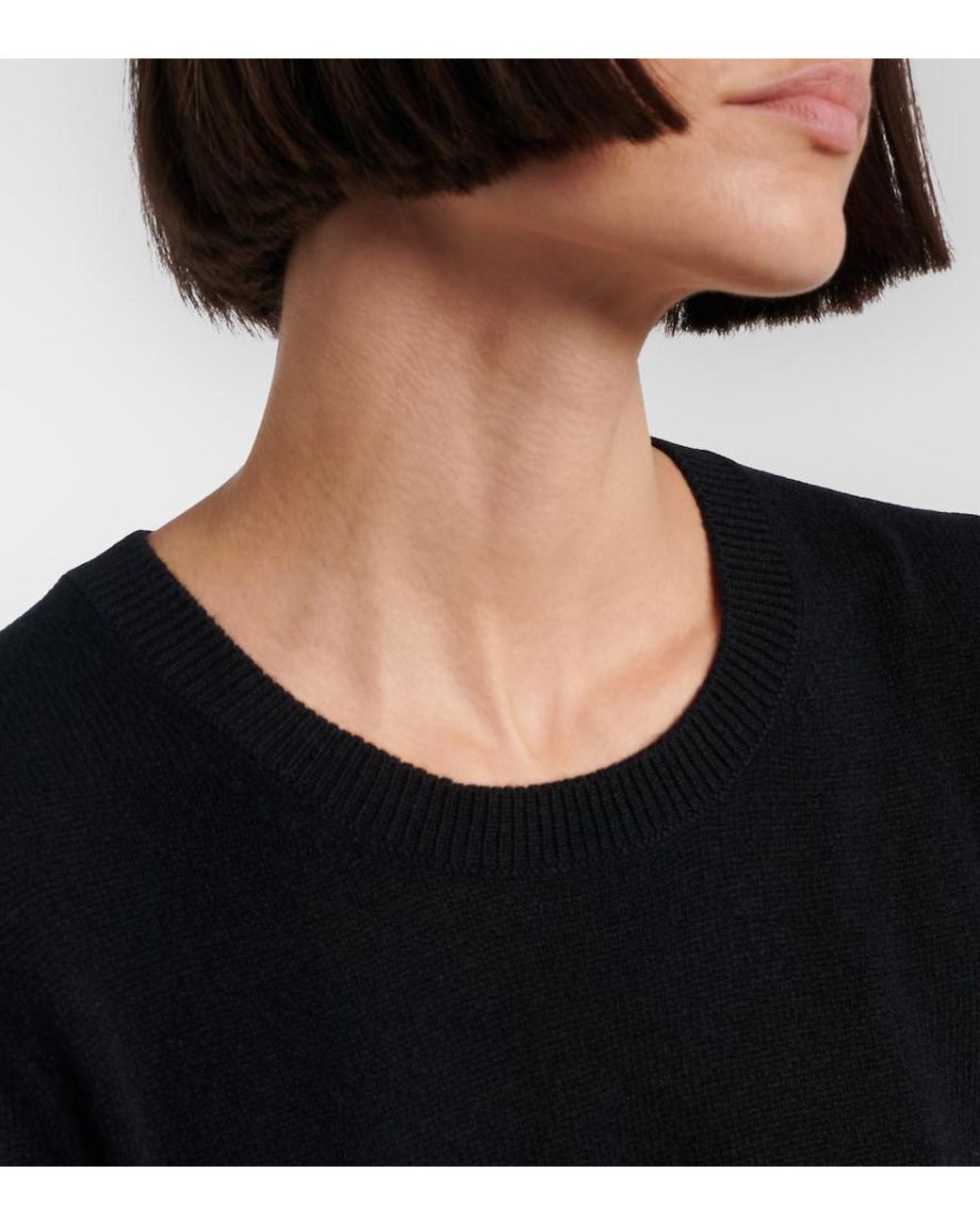 Jardin Des Orangers Black Cashmere Sweater