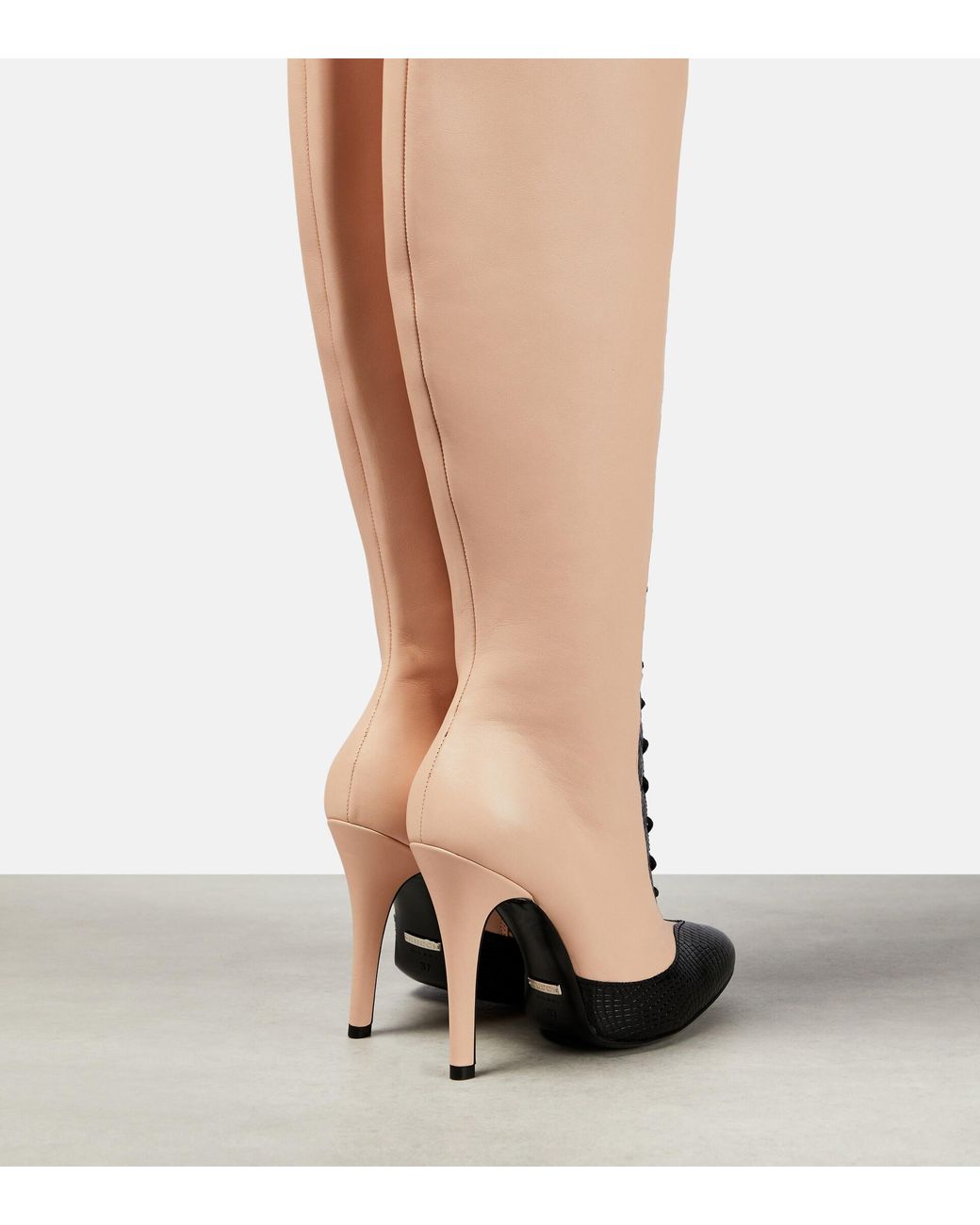 Gucci boots with white laces new arrivals
