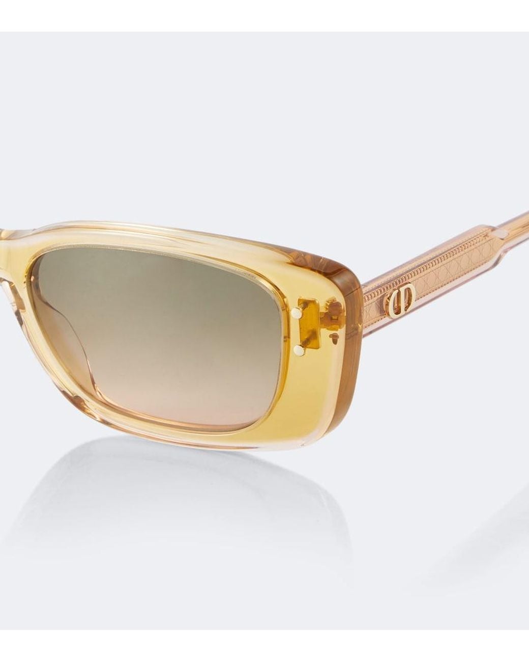 Dior Natural Diorhighlight S2I Rectangular Sunglasses