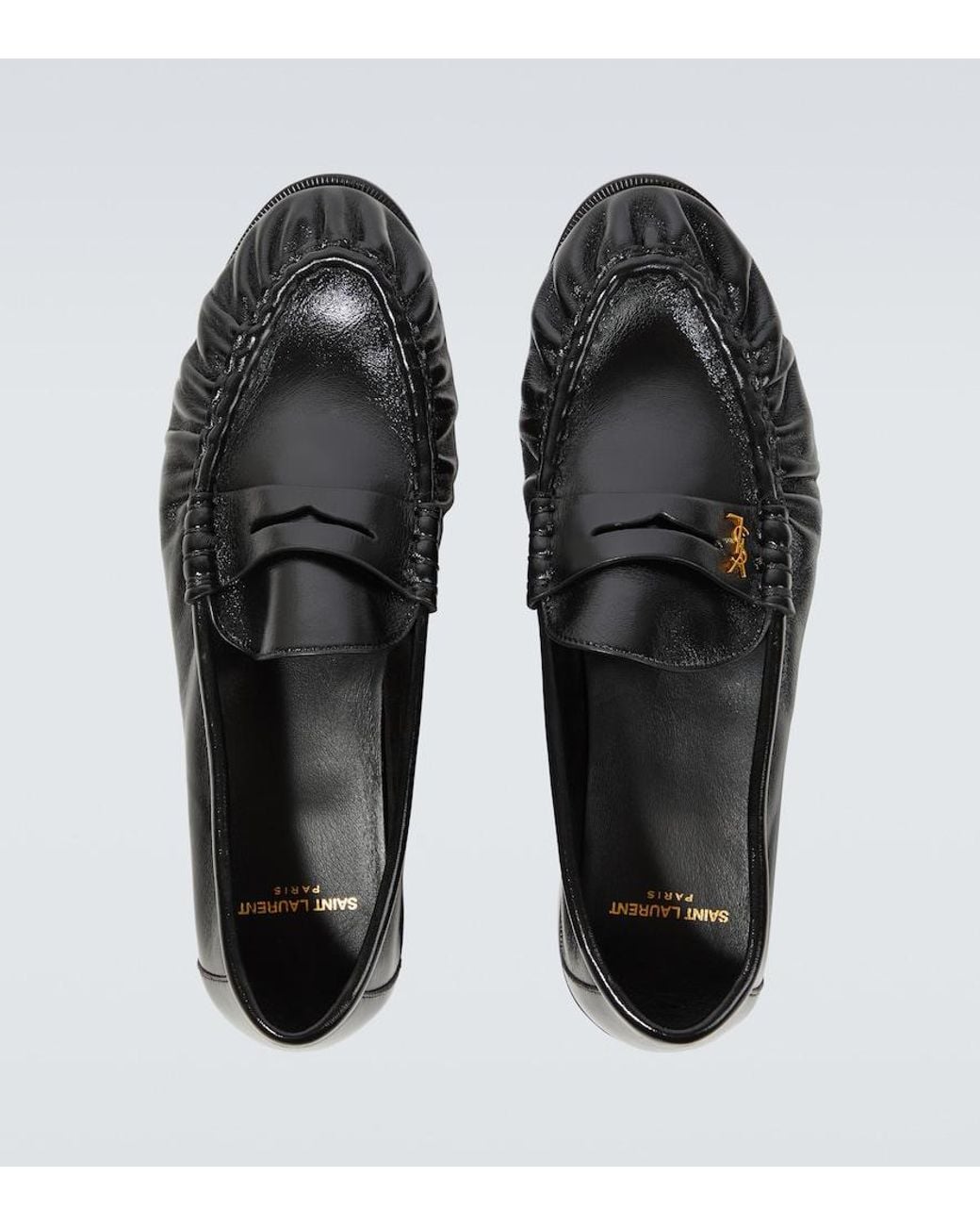 Saint Laurent Black Le Loafer Penny Slippers for men