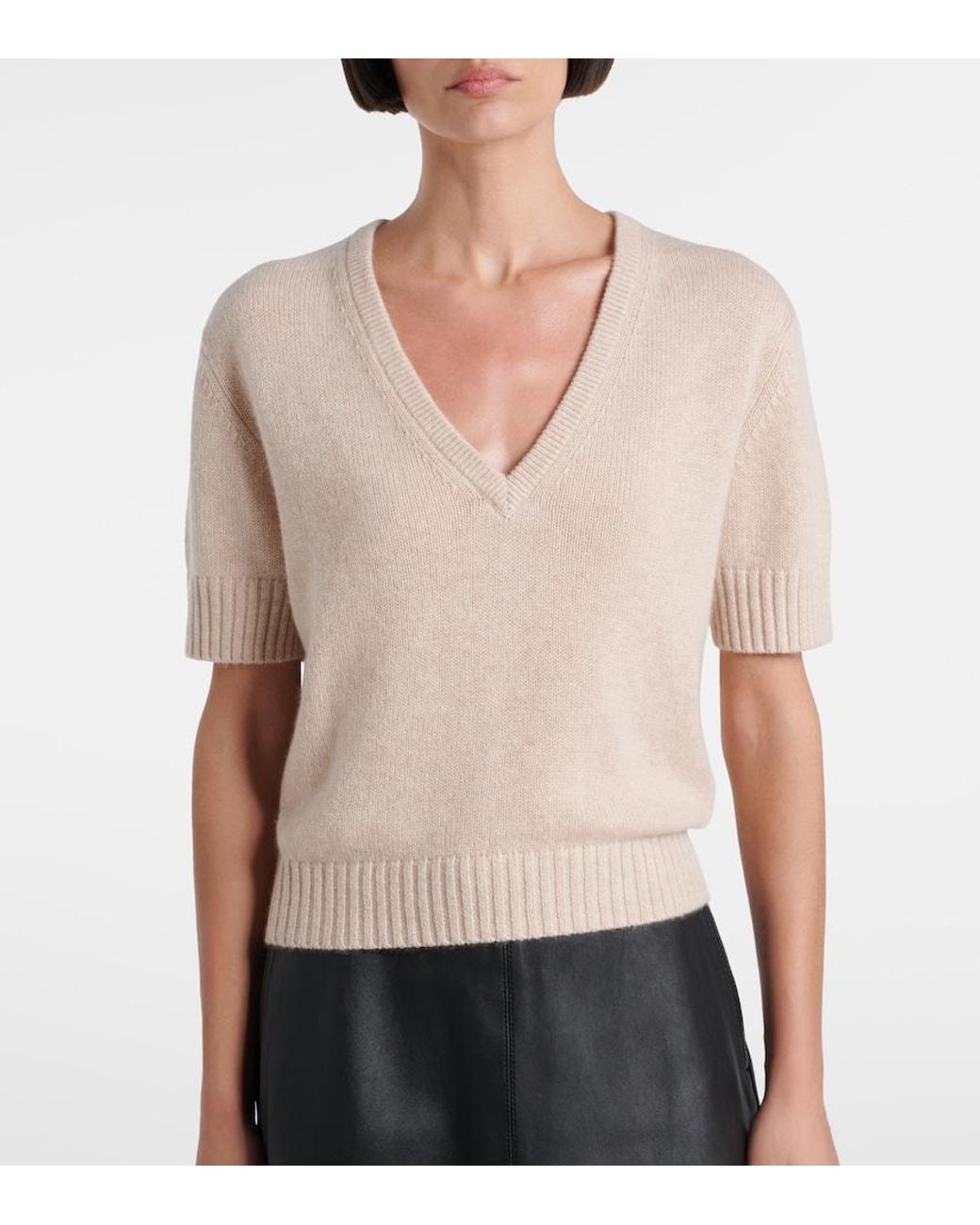 Jardin Des Orangers Natural Cashmere Top